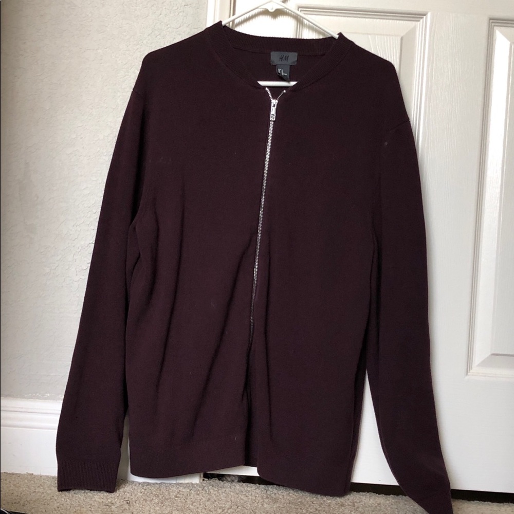 Zip up sweatshirt